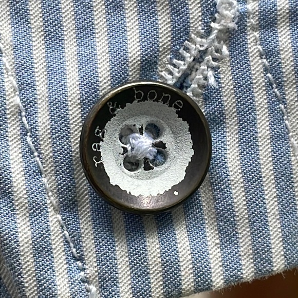 Rag & Bone Seersucker Blazer - Picture 4 of 11